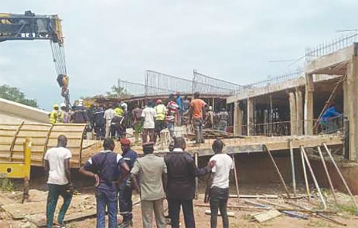 Burkina : Six personnes aux arrêts après un effondrement mortel dans une université | AIB - Agence d'Information du Burkina
