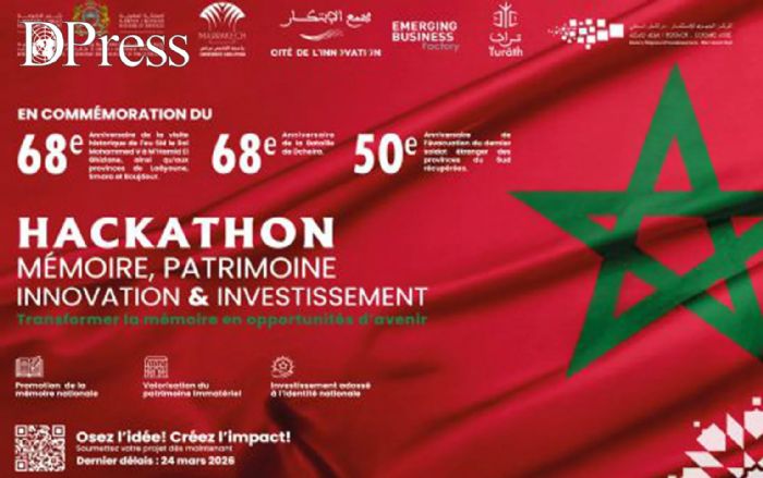 Le CRI de Marrakech-Safi lance le Hackathon “Mémoire, patrimoine, innovation & investissement”