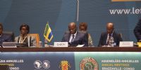 Oligui Nguema prend part aux assemblées annuelles de la BAD