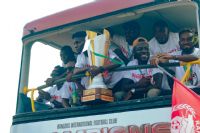 Rangers paint Enugu red as NPFL Champions celebrate historic ninth league title