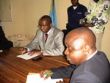 Visite des circoscriptions : Maj KISIMBA a pied d’œuvre …