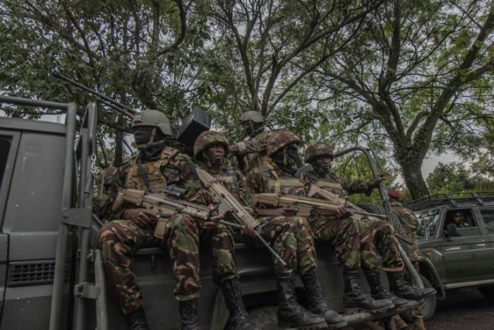 La force est-africaine en RDC pour 