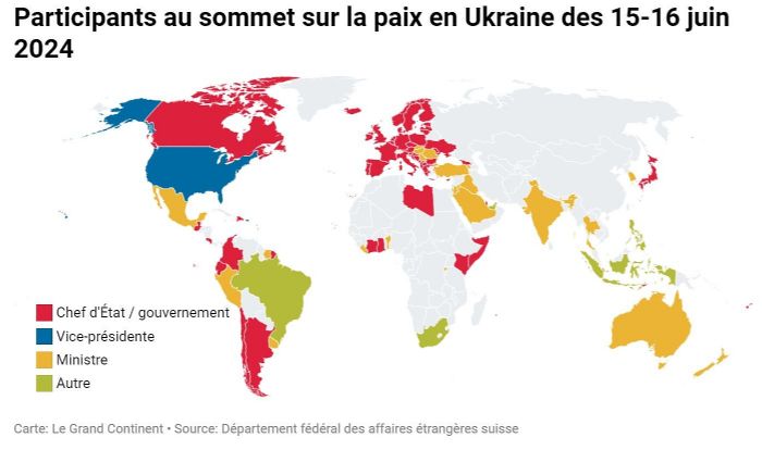 La mascarade du « sommet » pour la paix en Ukraine : un nouveau fiasco de Zelensky