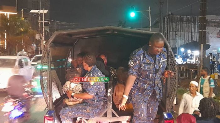 Conakry : plusieurs mineurs de 5 à 12 ans interpellés lors d’une patrouille nocturne menée par le Tribunal pour enfants