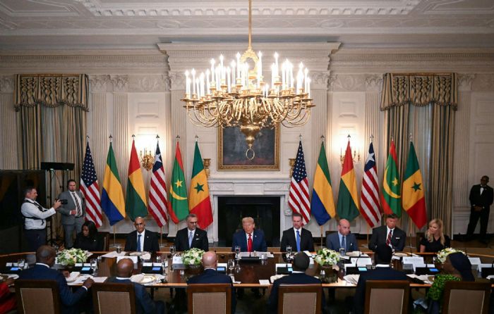 ??? Donald Trump rencontre les présidents de cinq pays africains pour renforcer les échanges commerciaux